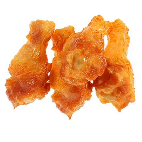 Abaodam 4 Stück Simulierte Chicken Wings Und Drumsticks Simuliertes Huhn Vorgibt Essen Falsches Huhn Gefälschte Hähnchenschenkel Gefälschte Lebensmittel Realistisch Gefälschtes Essen Abaodam 4 Stück Simulierte Chicken Wings Und Drumsticks Simuliertes Huhn Vorgibt Essen Falsches Huhn Gefälschte Hähnchenschenkel Gefälschte Lebensmittel Realistisch Gefälschtes Essen von Abaodam