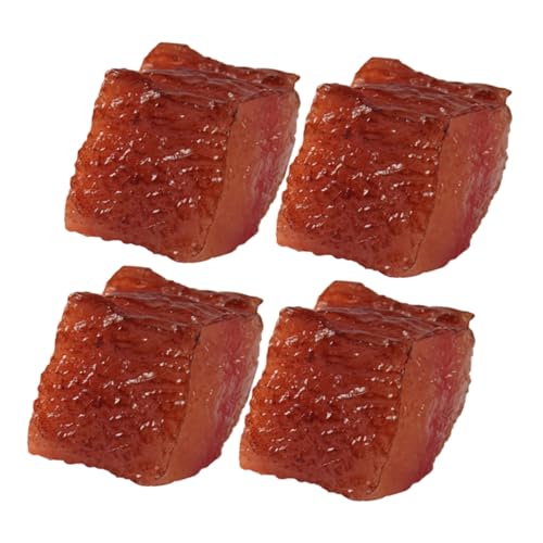 Abaodam 4 Stück Simulierte Rindernuggets Requisite Für Gefälschtes Fleisch in Der Küche Rindfleisch-Modell Küchenfleischmodell Rinderblock-Modell Lebensechtes Lebensmittelmodell PVC Brown Abaodam 4 Stück Simulierte Rindernuggets Requisite Für Gefälschtes Fleisch in Der Küche Rindfleisch-Modell Küchenfleischmodell Rinderblock-Modell Lebensechtes Lebensmittelmodell PVC Brown von Abaodam