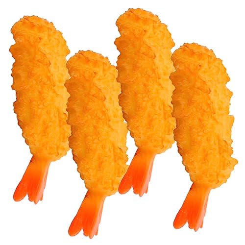 Abaodam 4 Stück Simulierte Tempura Lebensmittelsimulation Tempura Simuliertes Fleisch Tempura Simuliertes Display Lebensmittel Lebensechtes Lebensmittelmodell Gefälschte Garnelen Abaodam 4 Stück Simulierte Tempura Lebensmittelsimulation Tempura Simuliertes Fleisch Tempura Simuliertes Display Lebensmittel Lebensechtes Lebensmittelmodell Gefälschte Garnelen von Abaodam