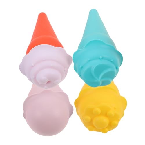 Abaodam 4 Stück Strandspielzeug Kleinkindspielzeug Sandformen Für Eiscreme Simuliertes Außenspielzeug Strandsandspielzeug Strand- - Für Die Küche Eisformen Plastik Abaodam 4 Stück Strandspielzeug Kleinkindspielzeug Sandformen Für Eiscreme Simuliertes Außenspielzeug Strandsandspielzeug Strand- - Für Die Küche Eisformen Plastik von Abaodam