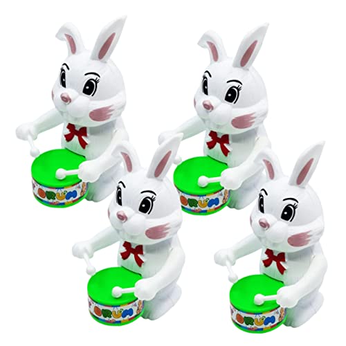 Abaodam 4 Stück Teiliges Aufziehspielzeug mit Niedlichen Tiermotiven Kindergeburtstagsgeschenke Portable und Langlebige Spielzeuge für Jungen für Ostern und Partys von Abaodam