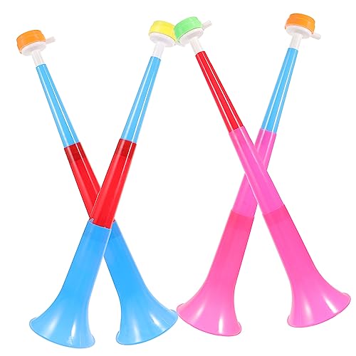 Abaodam 4 Stück Teiliges Cheer Horn Trompete für Plastik Fans Horn für Sportveranstaltungen Konzerte und Partys Zufällige Farbauswahl Zufällige Farbe Abaodam 4 Stück Teiliges Cheer Horn Trompete für Plastik Fans Horn für Sportveranstaltungen Konzerte und Partys Zufällige Farbauswahl Zufällige Farbe von Abaodam
