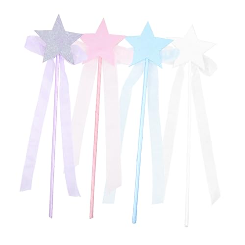 Abaodam 4 Stück Teiliges Feenstab Glitzerndem Fünf Punkt Stern Leicht und Handlich für Party Dekorationen Halloween Geburtstagsfeiern Farbenfrohe Feenstäbe in Blau und Weiß Abaodam 4 Stück Teiliges Feenstab Glitzerndem Fünf Punkt Stern Leicht und Handlich für Party Dekorationen Halloween Geburtstagsfeiern Farbenfrohe Feenstäbe in Blau und Weiß von Abaodam