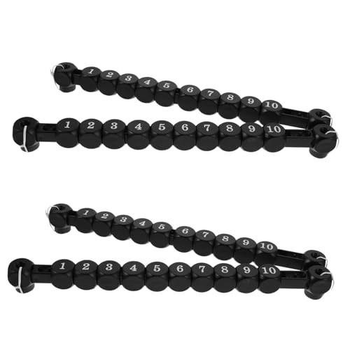 Abaodam 4 Stück Teiliges Foosball Score Anzeige Präzise Tischfußball Einheiten Pack für Spieler Robustes Design für Familienunterhaltung und Wettbewerbsfähiges Tischspiel von Abaodam