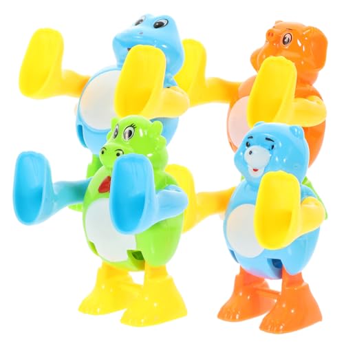 Abaodam 4 Stück Teiliges Lustige Wind up Spielzeuge Verschleißfest Bunte Cartoon Designs Sicherer Fördert Taktile Fähigkeiten und Farberkennung Geeignet für Mädchen und Kleinkinder Abaodam 4 Stück Teiliges Lustige Wind up Spielzeuge Verschleißfest Bunte Cartoon Designs Sicherer Fördert Taktile Fähigkeiten und Farberkennung Geeignet für Mädchen und Kleinkinder von Abaodam