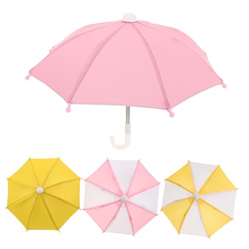 Abaodam 4 Stück Teiliges Miniatur-regenschirme Puppen Leichte Vielseitige Puppenaccessoires Dekorative Sonnenschirme für Strandfotografie und DIY Bastelspielzeug Abaodam 4 Stück Teiliges Miniatur-regenschirme Puppen Leichte Vielseitige Puppenaccessoires Dekorative Sonnenschirme für Strandfotografie und DIY Bastelspielzeug von Abaodam
