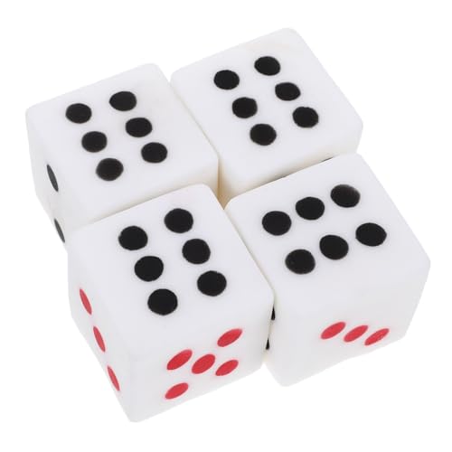 Abaodam 4 Stück Teiliges Stressabbau würfelspielzeug aus Robustem Kunststoff Realistische Farbverlauf Optik Weiches Squeeze Design als Desktop deko für Büro und Zuhause Langlebig und von Abaodam