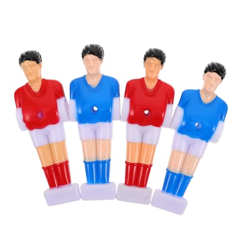 Abaodam 4 Stück Teiliges Tischkicker Ersatzteile Realistische Fußballspieler Figuren in Rot und Blau Kompatibel mit Tischfußball Robustes Zubehör für Heim und Bürospielspaß Abaodam 4 Stück Teiliges Tischkicker Ersatzteile Realistische Fußballspieler Figuren in Rot und Blau Kompatibel mit Tischfußball Robustes Zubehör für Heim und Bürospielspaß von Abaodam