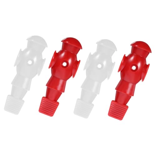 Abaodam 4 Stück Teiliges Tischkicker Figuren Ersatzset Robuste PP Harz Materialien Verschleißfest Einfache Montage Langlebige Tischfußball Spieler Zubehör für Foosball Maschine von Abaodam