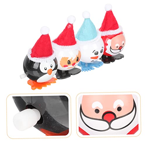 Abaodam 4 Stück Teiliges Weihnachts Aufziehspielzeug mit Niedlichen Figuren Lustige Spielzeuge für Tragbare Wind Up Spielzeuge als Party Mitgebsel und zu Weihnachten Abaodam 4 Stück Teiliges Weihnachts Aufziehspielzeug mit Niedlichen Figuren Lustige Spielzeuge für Tragbare Wind Up Spielzeuge als Party Mitgebsel und zu Weihnachten von Abaodam