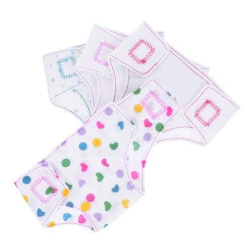 Abaodam 4stücke Puppenwindeln Stoffwindeln Wiederverwendbare Puppenunterwäsche Zubehör Für Babypuppen Rollenspiele Partys Anziehen Abaodam 4stücke Puppenwindeln Stoffwindeln Wiederverwendbare Puppenunterwäsche Zubehör Für Babypuppen Rollenspiele Partys Anziehen von Abaodam