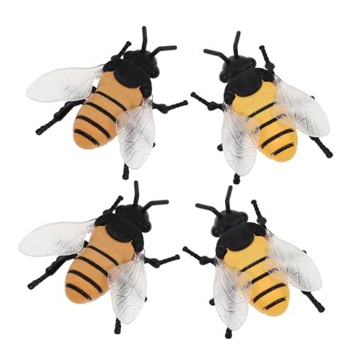 Abaodam 4 Stück Teiliges Wind-up Bienen Realistische Simulation Insektenfiguren Manuelles Aufziehmechanismus ohne Batterie Kreative Partygeschenke für Halloween und Klassenzimmerpreise Abaodam 4 Stück Teiliges Wind-up Bienen Realistische Simulation Insektenfiguren Manuelles Aufziehmechanismus ohne Batterie Kreative Partygeschenke für Halloween und Klassenzimmerpreise von Abaodam