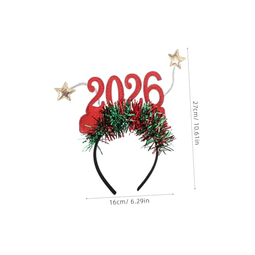 Abaodam 4stücke Teiliges Neujahrsstirnband Silvesterpartyzubehör Glitzernde Sternhaarbänder Für Frohes Neues Jahr-Dekorationen Und Feiertage Abaodam 4stücke Teiliges Neujahrsstirnband Silvesterpartyzubehör Glitzernde Sternhaarbänder Für Frohes Neues Jahr-Dekorationen Und Feiertage von Abaodam