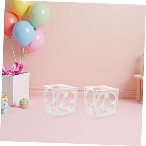 Abaodam 4 Stück Teiliges Zusammenklappbares Ballon-messwürfel Transparentem Vielseitiges Messwerkzeug für Folienballons für Hochzeits Partydekorationen Tragbar und Robust Abaodam 4 Stück Teiliges Zusammenklappbares Ballon-messwürfel Transparentem Vielseitiges Messwerkzeug für Folienballons für Hochzeits Partydekorationen Tragbar und Robust von Abaodam
