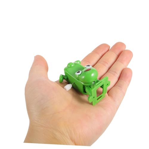 Abaodam 4 Stück Teiliges mechanisches Froschspielzeug Aufziehspielzeuge für langlebige Kunststofffiguren handliche Lernspielzeuge Geschenkidee für Jungen und Mädchen Abaodam 4 Stück Teiliges mechanisches Froschspielzeug Aufziehspielzeuge für langlebige Kunststofffiguren handliche Lernspielzeuge Geschenkidee für Jungen und Mädchen von Abaodam