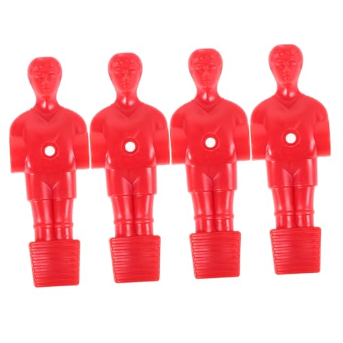 Abaodam Tischfußball-Spiel, 4 Stück, Tischfußballspieler, Spielzeug, Kunststoff, Fußball-Maschine, Zubehör, sichere Passform von Abaodam