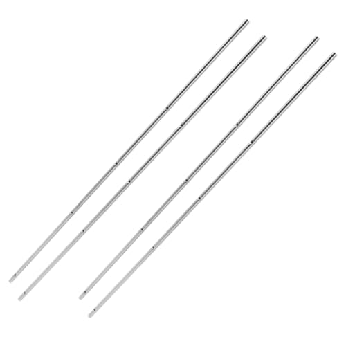 Abaodam 4stücke Fußball Stangen Für Tischfußballgeräte Metallstangen Zum Ersetzen Kompaktes Design Für Einfache Lagerung Und Installation Geeignet Für Junge Mädchen Und Erwachsene von Abaodam