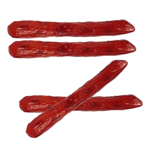 Abaodam 4 Stück Wurstimitat Party Dekoration küchen Dekoration Künstliche Hot Dogs Essen Kinderküche Hundesimulationsornamente simuliertes Requisitenfleisch Brotmodell PVC Brown Abaodam 4 Stück Wurstimitat Party Dekoration küchen Dekoration Künstliche Hot Dogs Essen Kinderküche Hundesimulationsornamente simuliertes Requisitenfleisch Brotmodell PVC Brown von Abaodam