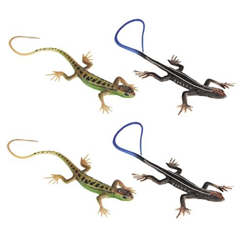 Abaodam 4 Stück künstliche kinderspielzeug Toys Pädagogisches Tierlehrspielzeug realistische Eidechsenmodelle realistische Tierfiguren Plastik Abaodam 4 Stück künstliche kinderspielzeug Toys Pädagogisches Tierlehrspielzeug realistische Eidechsenmodelle realistische Tierfiguren Plastik von Abaodam