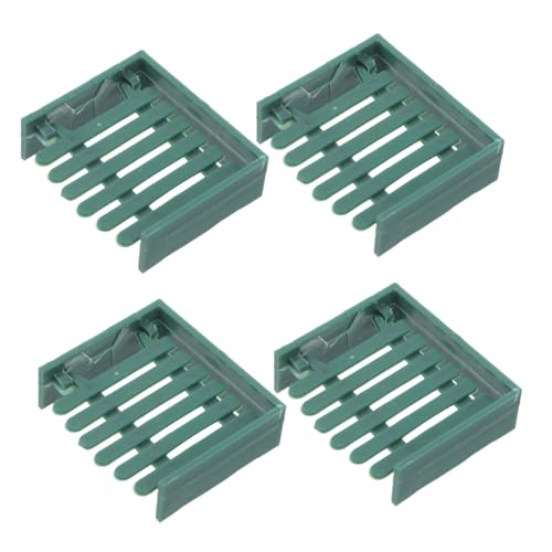 Abaodam 4 Stücke Delicate DIY Kunststoff Zaun Modell Für Kinder Miniatur Bauernhof Zaun Set Bausteine ​​für Garten Und Puppenhaus Zubehör von Abaodam