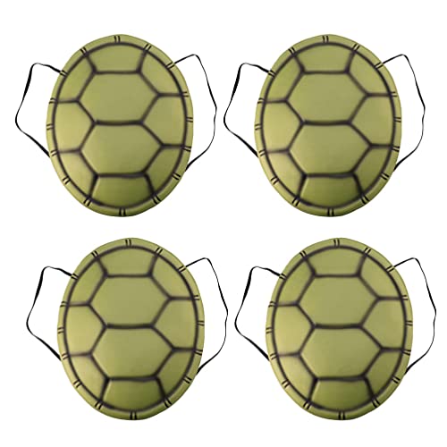 Abaodam 4 Stücke Schildkröte Shell Prop Kinder Halloween Party Cosplay Schildkröte Shell Bühne Leistung Kostüm Kleid Up Prop Eva Abaodam 4 Stücke Schildkröte Shell Prop Kinder Halloween Party Cosplay Schildkröte Shell Bühne Leistung Kostüm Kleid Up Prop Eva von Abaodam