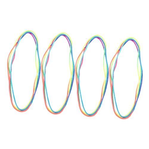Abaodam 4-Teilige Schnur Regenbogenseil Spiele Bausätze zappeln Katzenwiege Seil Fingerseilspiel Wiegen-Seil-Spiel Wiegenseil für Katzen farbige Katzenwiege Handspiel Stoff Abaodam 4-Teilige Schnur Regenbogenseil Spiele Bausätze zappeln Katzenwiege Seil Fingerseilspiel Wiegen-Seil-Spiel Wiegenseil für Katzen farbige Katzenwiege Handspiel Stoff von Abaodam