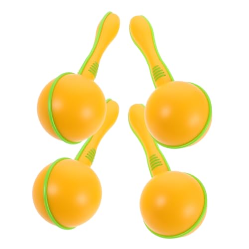 Abaodam 4 Teiliges Party Shaker Weihnachtsparty Geschenke Kleinkind Party Geschenke Muskische Maracas Schlaginstrument Sandhammer Maracas Für Kleinkinder Gelb Abaodam 4 Teiliges Party Shaker Weihnachtsparty Geschenke Kleinkind Party Geschenke Muskische Maracas Schlaginstrument Sandhammer Maracas Für Kleinkinder Gelb von Abaodam