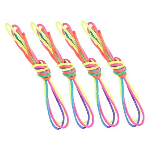 Abaodam 4 Teiliges Schnur Regenbogen Seil Spielset Kätzchenspielzeug Zappel Katzenspielzeug Interaktives Kinderspielzeug Farbige Katzen Wiegeseil Für Finger Kinderspielzeug Abaodam 4 Teiliges Schnur Regenbogen Seil Spielset Kätzchenspielzeug Zappel Katzenspielzeug Interaktives Kinderspielzeug Farbige Katzen Wiegeseil Für Finger Kinderspielzeug von Abaodam