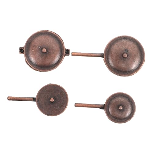 Abaodam 4 Teiliges Set Topfset Für Puppenhaus Mini Puppenhauszubehör Simulationspfannen Puppenhaus Küchenornamente Miniaturtöpfe Miniaturmöbel Küche Mini Herde Dunkelbraunes Abaodam 4 Teiliges Set Topfset Für Puppenhaus Mini Puppenhauszubehör Simulationspfannen Puppenhaus Küchenornamente Miniaturtöpfe Miniaturmöbel Küche Mini Herde Dunkelbraunes von Abaodam
