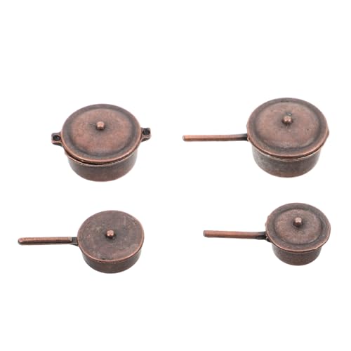 Abaodam 4 Teiliges Topfset Für Puppenhäuser Küchen Miniaturtöpfe Mini Kochgeschirr Für Puppenhaus Küchenmodell Mini Kochgeschirr Für Spiel Simulationspfannen Spiel Mini Herde Abaodam 4 Teiliges Topfset Für Puppenhäuser Küchen Miniaturtöpfe Mini Kochgeschirr Für Puppenhaus Küchenmodell Mini Kochgeschirr Für Spiel Simulationspfannen Spiel Mini Herde von Abaodam