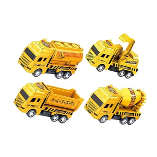 Abaodam 4 x ausziehbare Bauwagen für reibungsbetriebene Kleinautos zur Verbesserung des fantasievollen Spiels und der sozialen Entwicklung, Geburtstag Abaodam 4 x ausziehbare Bauwagen für reibungsbetriebene Kleinautos zur Verbesserung des fantasievollen Spiels und der sozialen Entwicklung, Geburtstag von Abaodam