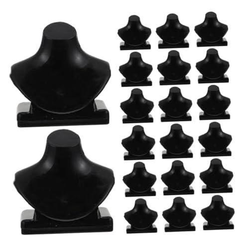 Abaodam 40stücke Miniatur-schmuckbüste Schwarz Für Puppenhaus Halskettenständer Aufbewahrungsregal Miniatur Puppenhaus-schmuckhalter Mini-schmuckstütze Puppenhaus-Dekoration Abaodam 40stücke Miniatur-schmuckbüste Schwarz Für Puppenhaus Halskettenständer Aufbewahrungsregal Miniatur Puppenhaus-schmuckhalter Mini-schmuckstütze Puppenhaus-Dekoration von Abaodam