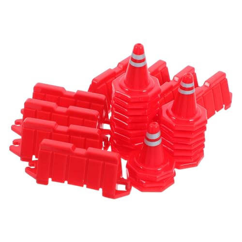 Abaodam 40 Stück Mini-verkehrsleitkegel: DIY-sandtisch, Verkehrsszenen-spielset, Verkehrszeichen, Barrikaden Für Kinder, Rollenspiele, Pädagogisches Spielzeug Für Die Abaodam 40 Stück Mini-verkehrsleitkegel: DIY-sandtisch, Verkehrsszenen-spielset, Verkehrszeichen, Barrikaden Für Kinder, Rollenspiele, Pädagogisches Spielzeug Für Die von Abaodam