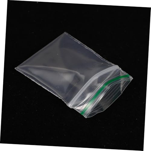 Abaodam 40 Stück Teiliges Transparente Wiederverschließbare Mini Zip Beutel für Puppenhaus Schmuck und Kleine Gegenstände Wiederverwendbare Aufbewahrungstaschen für Basteln und DIY von Abaodam