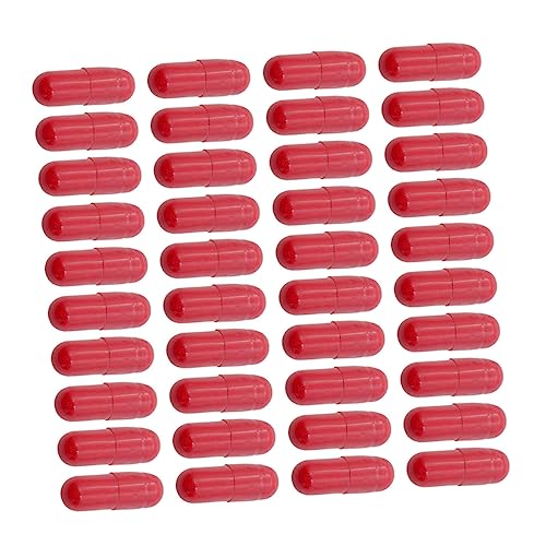 Abaodam 40Stücke Halloween Fake Blood Kapseln Für Schaurige Streiche Requisite Für Kostümpartys Aprilscherze Und Grusel Events Einfach Zu Verwenden Und Sicher Im Mund von Abaodam