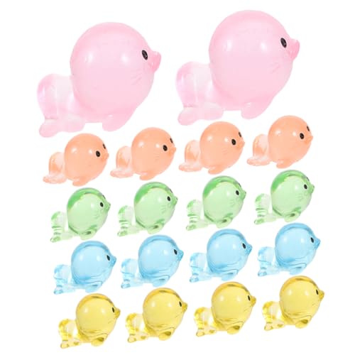 Abaodam 40Stücke Mini Figuren aus Kunstharz Realistische Seelöwen Dekoration Seelöwen für Aquarium und Puppenhaus Vielfältige Einsatzmöglichkeiten für Kreative Deko Projekte Abaodam 40Stücke Mini Figuren aus Kunstharz Realistische Seelöwen Dekoration Seelöwen für Aquarium und Puppenhaus Vielfältige Einsatzmöglichkeiten für Kreative Deko Projekte von Abaodam