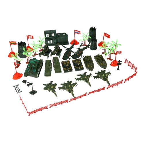 Abaodam 41St Spielzeugmodell für Set Soldaten Soldaten Figuren Set Kriegsspielzeug Set Militärspielzeug für militärisches Plastik Green Abaodam 41St Spielzeugmodell für Set Soldaten Soldaten Figuren Set Kriegsspielzeug Set Militärspielzeug für militärisches Plastik Green von Abaodam