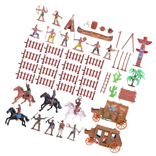Abaodam Figuren-Set 43-teilig Mini-simulationsfiguren Für Die Spielzimmerdekoration Abaodam Figuren-Set 43-teilig Mini-simulationsfiguren Für Die Spielzimmerdekoration von Abaodam