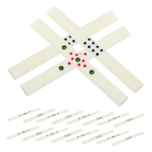 Abaodam 44-teiliges Set Mit Traditionellen Mahjong-spielpunkten Und Wettzubehör Für Chinesische Brettspiele Und Mahjong-abende Mit Der Familie von Abaodam