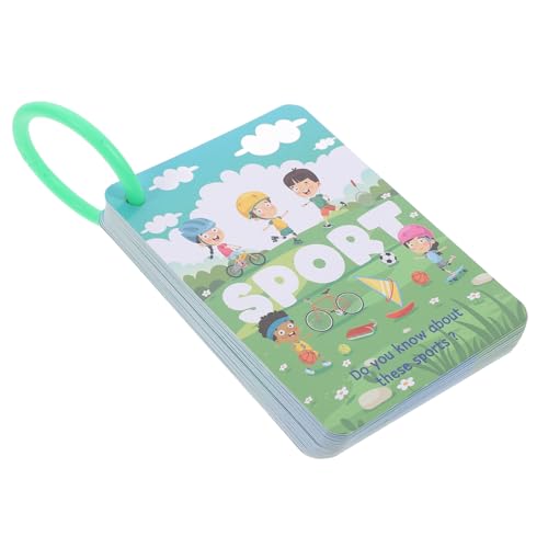 Abaodam 48 Stück kognitive Lernkarten mit Sportmotiven zur Förderung von Lern- und Entwicklungsmaterial für interaktives Spielen und Bildung Abaodam 48 Stück kognitive Lernkarten mit Sportmotiven zur Förderung von Lern- und Entwicklungsmaterial für interaktives Spielen und Bildung von Abaodam