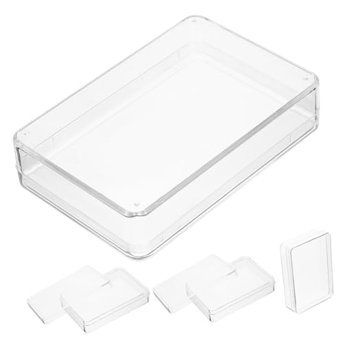 Abaodam 4Stücke Kunststoff Spielkartenboxen wasserdichte Kartendeck Aufbewahrung für Poker und Brettspiele Robuste und Langlebige Kartenhalter für Optimale Kartenschutz Abaodam 4Stücke Kunststoff Spielkartenboxen wasserdichte Kartendeck Aufbewahrung für Poker und Brettspiele Robuste und Langlebige Kartenhalter für Optimale Kartenschutz von Abaodam