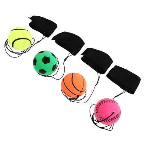 Abaodam 4Stücke Pack Fluoreszierende Handgelenkkugeln Elastische Wurfspielzeuge für Spaß und Stressabbau Geeignet für Drinnen und Draußen Grüner Fußball Orangefarbener Abaodam 4Stücke Pack Fluoreszierende Handgelenkkugeln Elastische Wurfspielzeuge für Spaß und Stressabbau Geeignet für Drinnen und Draußen Grüner Fußball Orangefarbener von Abaodam