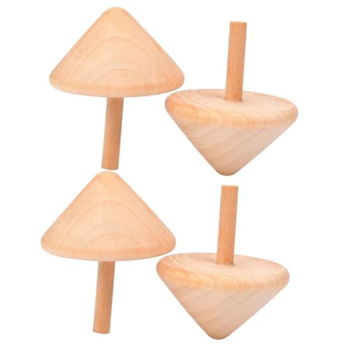 Abaodam 4Stücke Teiliges Holz Gyro für Interaktives DIY Kreiselspielzeug Hand Augen Koordination und Praktischen Fähigkeiten für Jungen und Mädchen Abaodam 4Stücke Teiliges Holz Gyro für Interaktives DIY Kreiselspielzeug Hand Augen Koordination und Praktischen Fähigkeiten für Jungen und Mädchen von Abaodam