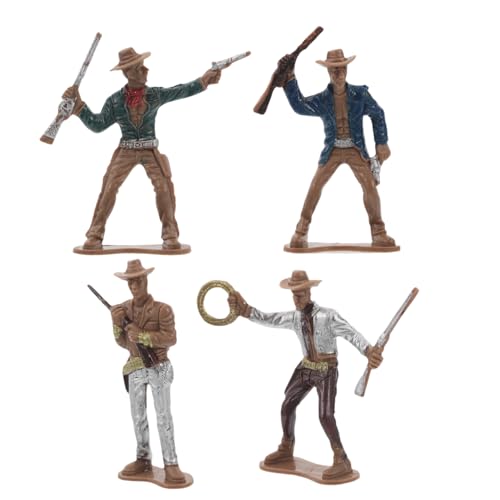 Abaodam 4stücke Western Cowboy Miniaturfiguren Für Partygeschenke Und Tischdekorationen Cowboy Spielzeug Modell Für Veranstaltungen Mit Western Thema Statue Abaodam 4stücke Western Cowboy Miniaturfiguren Für Partygeschenke Und Tischdekorationen Cowboy Spielzeug Modell Für Veranstaltungen Mit Western Thema Statue von Abaodam
