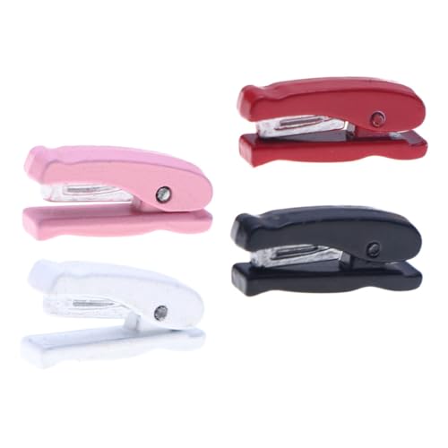 Abaodam 4pcs Dollhouse Miniatur Office Supplies Mini Hefter Für Dollhouse Desk Miniatur Schulmaterial Für Puppen Miniaturpuppenhauszubehör Für Schulszenen Abaodam 4pcs Dollhouse Miniatur Office Supplies Mini Hefter Für Dollhouse Desk Miniatur Schulmaterial Für Puppen Miniaturpuppenhauszubehör Für Schulszenen von Abaodam