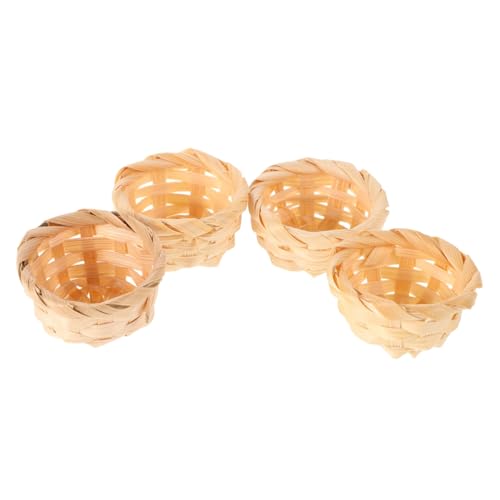 Abaodam 4pcs Mini Bambus Korb Puppenhaus Miniatur Korb Gewebter Blumenkorb Mini Puppenhaus Zubehör Puppenhaus Mini Korb Winziger Korb Mini Einkaufskorb Beige Abaodam 4pcs Mini Bambus Korb Puppenhaus Miniatur Korb Gewebter Blumenkorb Mini Puppenhaus Zubehör Puppenhaus Mini Korb Winziger Korb Mini Einkaufskorb Beige von Abaodam