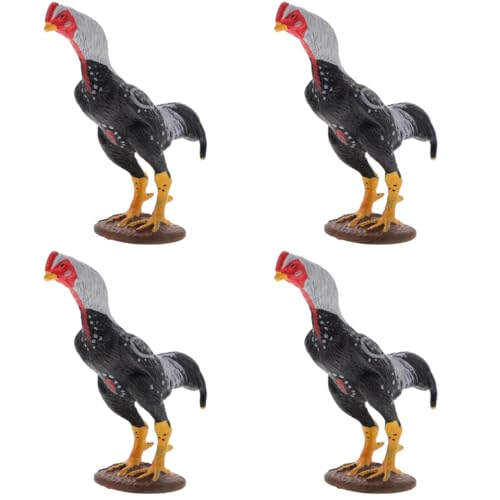 Abaodam 4stücke Gamecock Toy Für Mädchen Lernspielzeug Pädagogisches Zubehör Für Frühe Naturerkundung Hochwertiges Kunststoffmaterial Abaodam 4stücke Gamecock Toy Für Mädchen Lernspielzeug Pädagogisches Zubehör Für Frühe Naturerkundung Hochwertiges Kunststoffmaterial von Abaodam