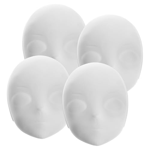 Abaodam 4stücke Graffiti Maske Weiße Blank Maske Für Cosplay Und Halloween Unbemalt Für Kunstprojekte Und Kreative Maskerade Aktivitäten Vielseitig Und Anpassbar Abaodam 4stücke Graffiti Maske Weiße Blank Maske Für Cosplay Und Halloween Unbemalt Für Kunstprojekte Und Kreative Maskerade Aktivitäten Vielseitig Und Anpassbar von Abaodam