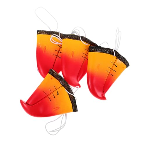 Abaodam 4stücke Papagei Schnabel Maske Realistische Tiernase Für Halloween Cosplay Und Partys Bequeme Vogelmaske Aus Weichem Material Lustige Kostümrequisiten Für Gruppenaktivitäten von Abaodam