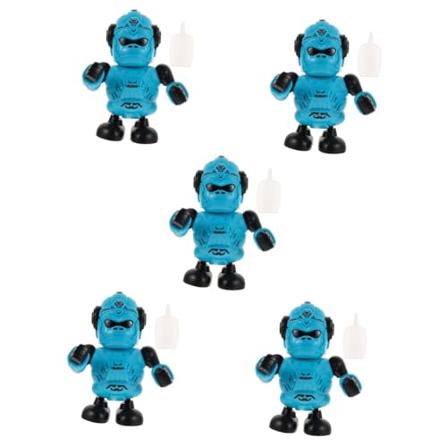 Abaodam 5 STK -Roboter Interaktives Roboterspielzeug Tanzendes Roboterspielzeug Kleiner Roboter Mit Musik Desktop-Spielzeug Spielzeuge Elektronische Bauteile Kind König von Abaodam
